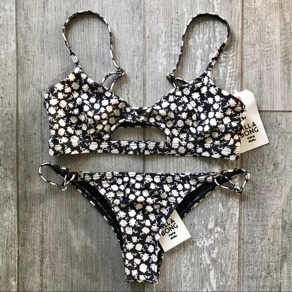 π₯π₯BILLABONG - CUT OUT FLORAL BIKINI SETπ₯π₯ - Picture 2 of 3